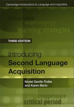 Immagine del venditore per Introducing Second Language Acquisition venduto da GreatBookPrices