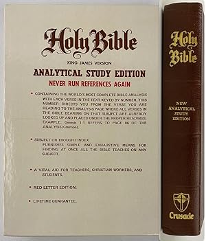 Holy Bible, King James Version, Crusade Analytical Study Edition