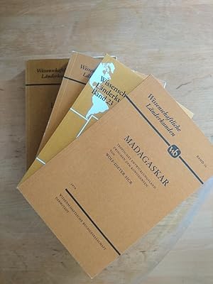 Liberia, Zaire, Zambia, Madagaskar - 4 Bände aus der Reihe Wissenschaftliche Länderkunden