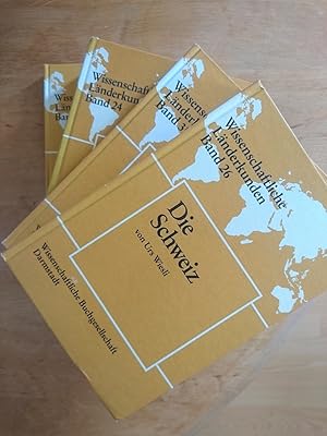 Irland, Italien, Frankreich, Die Schweiz - 4 Bände aus der Reihe Wissenschaftliche Länderkunden