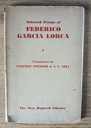 Seller image for SELECTED POEMS OF FEDERICO GARCIA LORCA for sale by Happyfish Books