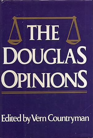 Seller image for The Douglas Opinions for sale by A Cappella Books, Inc.
