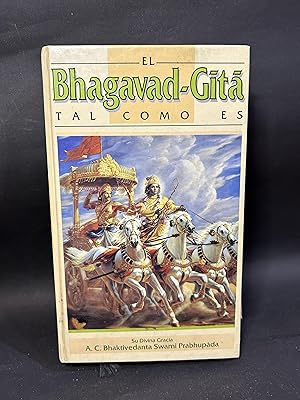 Seller image for EL BHAGAVAD-GITA TAL COMO ES for sale by Libros de Ultramar Alicante