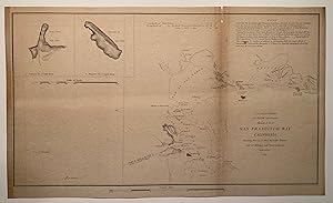 [Map] U.S. Coast Survey Sketch J No. 6 San Francisco Bay California 1851 Showing Surveys of Sites...