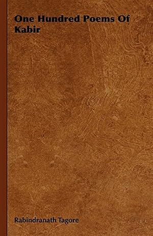 Bild des Verkufers fr One Hundred Poems of Kabir zum Verkauf von GreatBookPrices