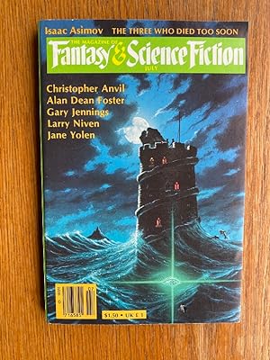 Imagen del vendedor de Fantasy and Science Fiction July 1982 a la venta por Scene of the Crime, ABAC, IOBA