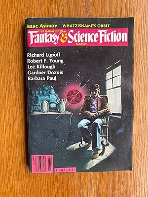 Imagen del vendedor de Fantasy and Science Fiction March 1982 a la venta por Scene of the Crime, ABAC, IOBA