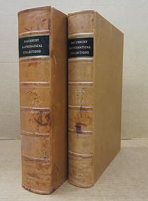 Mathematical Collections and Translations in Two Tomes by Thomas Salusbury London, 1661 and 1665