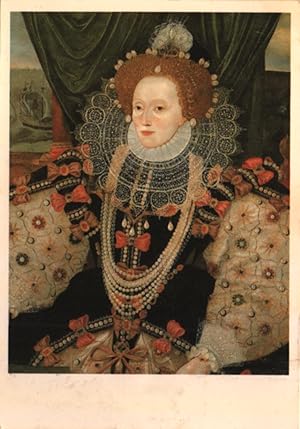 Seller image for art postcard: Portrait of Elizabeth I for sale by Mobyville