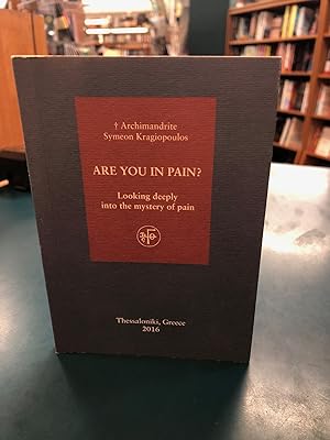 Seller image for Are You in Pain? Looking Deeply into the Mystery of Pain for sale by Regent College Bookstore