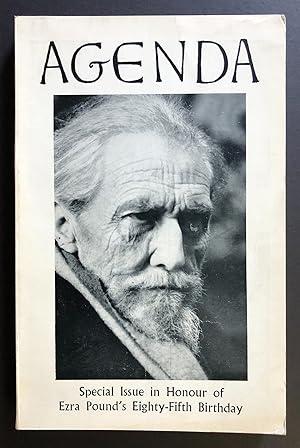 Seller image for Agenda, Volume 8, Numbers 3 - 4 (Autumn - Winter 1970) - Special Issue in Honour of Ezra Pound's Eighty-Fifth Birthday for sale by Philip Smith, Bookseller
