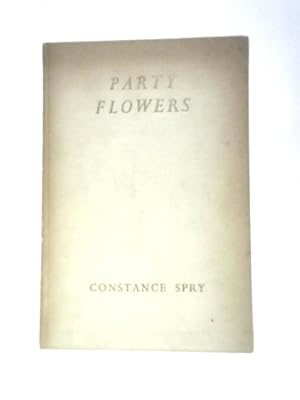 Seller image for Party Flowers. for sale by World of Rare Books