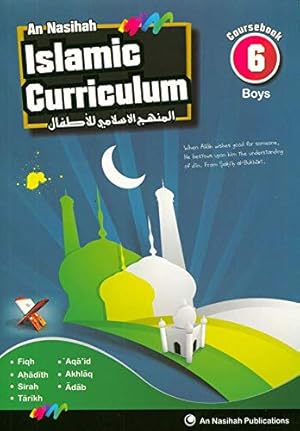 Seller image for Islamic Curriculum Coursebook 6 (Boys ) for sale by WeBuyBooks