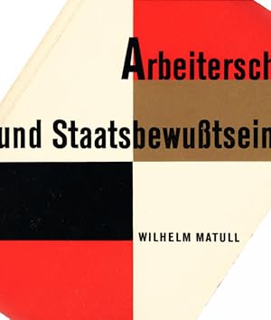 Seller image for Arbeiterschaft und Staatsbewusstsein. for sale by Schrmann und Kiewning GbR