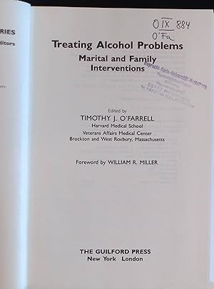 Seller image for Treating Alcohol Problems: Marital and Family Interventions Guilford Substance Abuse Series for sale by books4less (Versandantiquariat Petra Gros GmbH & Co. KG)