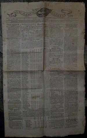 New Hampshire Gazette. November 4, 1806