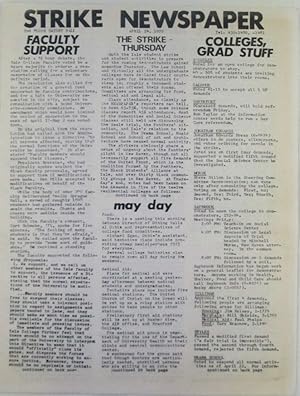 Strike Newspaper. Yale University. April 24, 1970