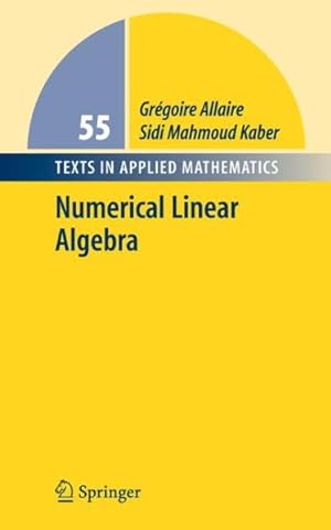 Seller image for Numerical Linear Algebra for sale by GreatBookPrices