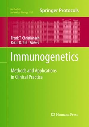 Seller image for Immunogenetics : Methods and Applications in Clinical Practice for sale by GreatBookPrices