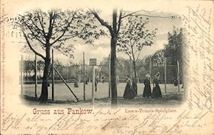 Ansichtskarte / Postkarte Berlin Pankow, Lawn-Tennisplatz
