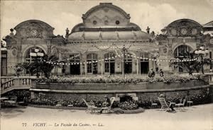 Ansichtskarte / Postkarte Vichy Allier, Casino, Fassade