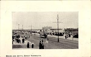 Ansichtskarte / Postkarte Great Yarmouth Norfolk England, Fahrt und Anlegestelle