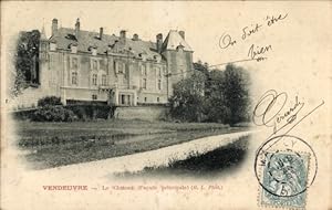 Ansichtskarte / Postkarte Vendeuvre sur Barse Aube, Schloss