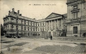 Ansichtskarte / Postkarte Amiens Somme, Justizpalast