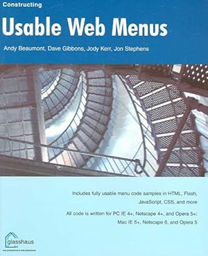 Seller image for Usable Web Menus for sale by GreatBookPrices