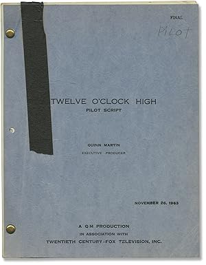 Bild des Verkufers fr Twelve O'Clock High: Follow the Leader [Pilot Script] (Original screenplay for the 1964 television episode) zum Verkauf von Royal Books, Inc., ABAA