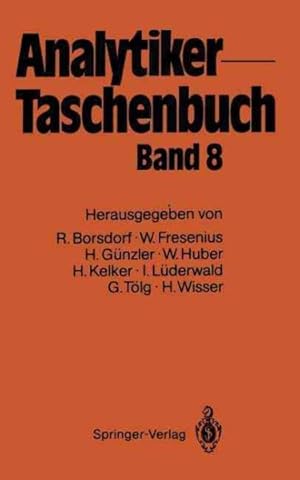 Seller image for Analytiker-taschenbuch -Language: German for sale by GreatBookPrices
