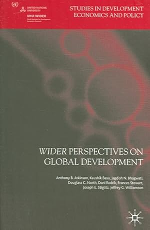 Seller image for Wider Perspectives on Global Development : Unu-Wider for sale by GreatBookPrices