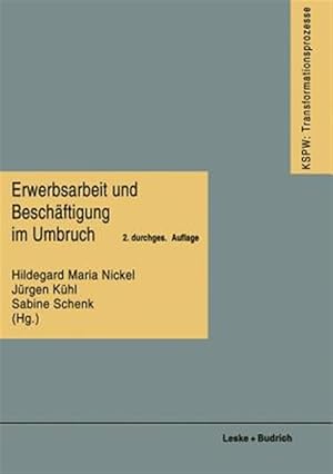 Seller image for Erwerbsarbeit Und Beschftigung Im Umbruch -Language: german for sale by GreatBookPrices