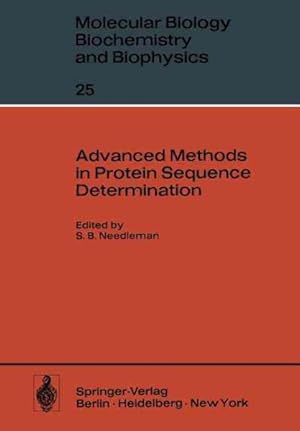 Image du vendeur pour Advanced Methods in Protein Sequence Determination mis en vente par GreatBookPrices