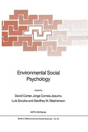 Seller image for Environmental Social Psychology for sale by GreatBookPrices