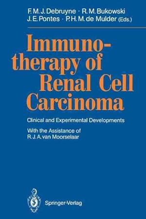 Bild des Verkufers fr Immunotherapy of Renal Cell Carcinoma : Clinical and Experimental Developments zum Verkauf von GreatBookPrices