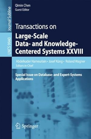 Seller image for Transactions on Large-scale Data- and Knowledge-centered Systems 28 : Special Issue on Database- and Expert-systems Applications for sale by GreatBookPrices