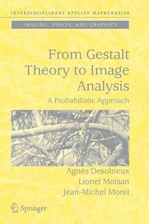 Immagine del venditore per From Gestalt Theory to Image Analysis : A Probabilistic Approach venduto da GreatBookPrices