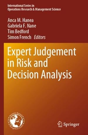 Image du vendeur pour Expert Judgement in Risk and Decision Analysis mis en vente par GreatBookPrices