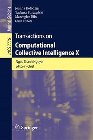 Seller image for Transactions on Computational Collective Intelligence X for sale by GreatBookPrices