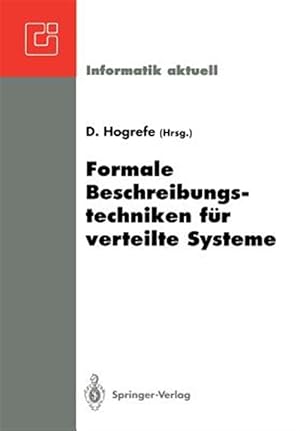 Seller image for Formale Beschreibungstechniken Fur Verteilte Systeme -Language: german for sale by GreatBookPrices