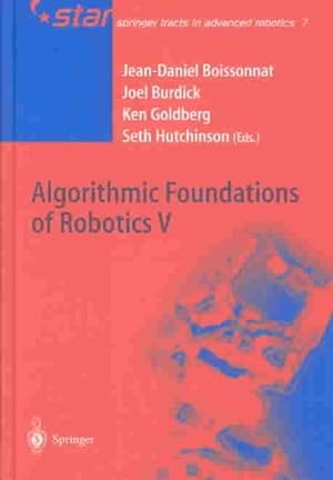 Immagine del venditore per Algorithmic Foundations of Robotics V venduto da GreatBookPrices