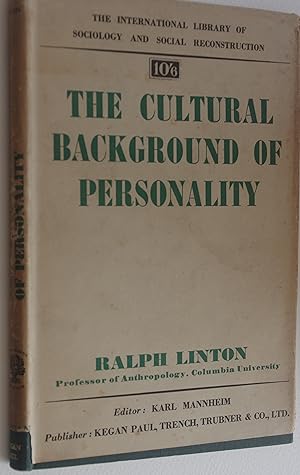 The Cultural Background of Personality
