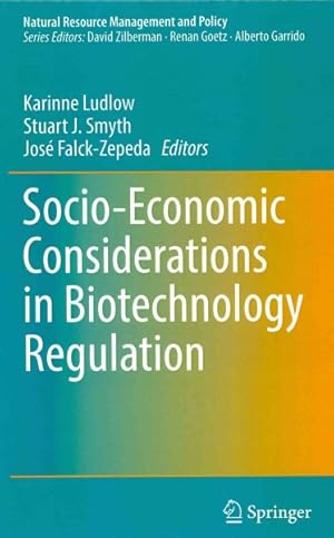 Seller image for Socio-Economic Considerations in Biotechnology Regulation for sale by GreatBookPrices