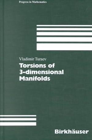 Imagen del vendedor de Torsions of 3-Dimensional Manifolds a la venta por GreatBookPrices