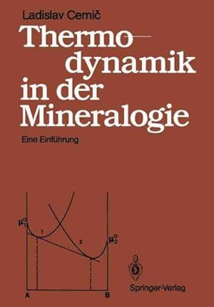 Imagen del vendedor de Thermodynamik in Der Mineralogie : Eine Einfuhrung -Language: German a la venta por GreatBookPrices