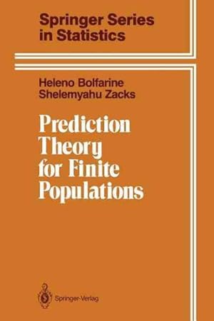 Immagine del venditore per Prediction Theory for Finite Populations venduto da GreatBookPrices