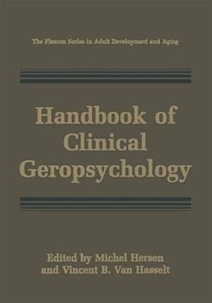 Seller image for Handbook of Clinical Geropsychology for sale by GreatBookPrices