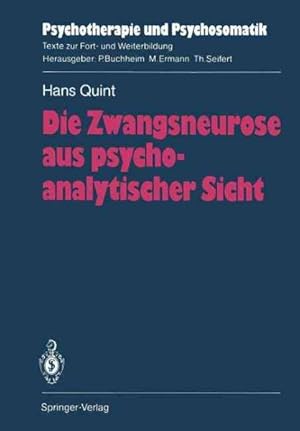 Imagen del vendedor de Die Zwangsneurose Aus Psychoanalytischer Sicht -Language: German a la venta por GreatBookPrices