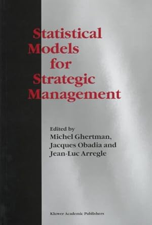 Bild des Verkufers fr Statistical Models for Strategic Management zum Verkauf von GreatBookPrices